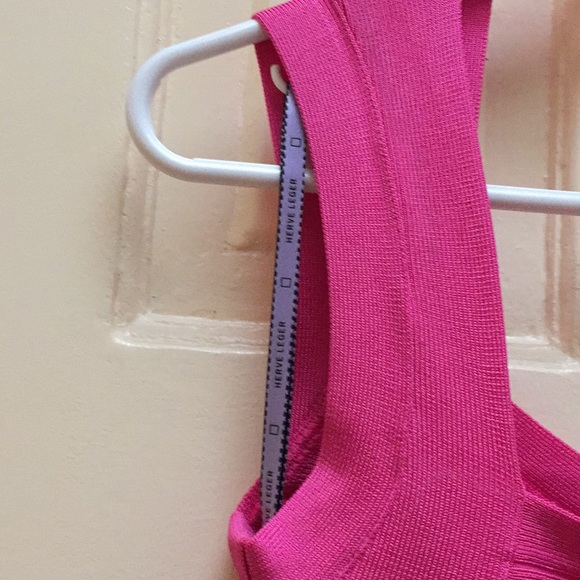 HERVE LEGER XS Bandage Dress NWOT **SOLD** - Picture 4 of 5